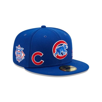 Chicago Cubs Gorra | New Era MLB Multi 59fifty Fitted Cap Mexico - Azules